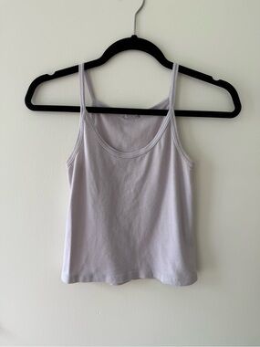 Classic Lilac Scoop Neck Tank Top - Women